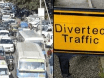 Traffic will remain diverted in Dehradun on October 7