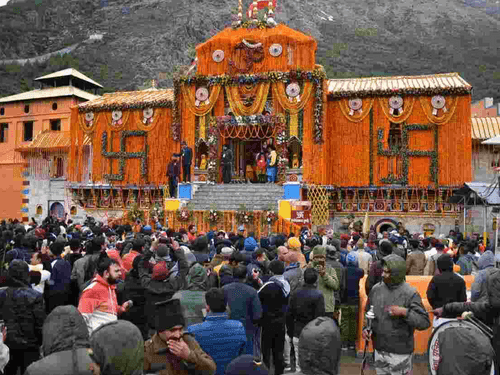 Date of closing of doors of Badrinath Dham decided