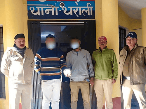 Chamoli Police arrested two vicious accused with 375 grams of illegal cannanbis