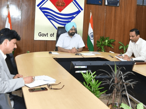 Chief Secretary reviewed the progress of implementation of 30 point program