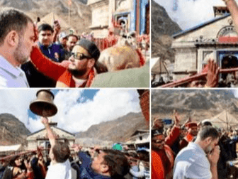 Congress leader Rahul Gandhi on three-day Uttarakhand tour
