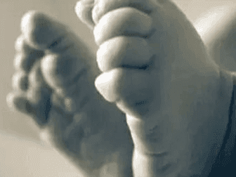 Dead body of one month old newborn found lying in garbage heap, sensation in the area