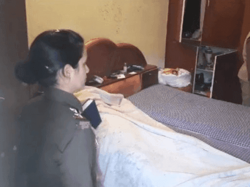 Son killed mother with iron rod