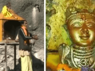 Now God's support for the people trapped in the tunnel, Baukhnath temple established