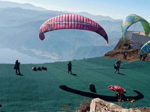 Preparations in full swing for the 5-day Acro Festival to be held in Tehri Garhwal