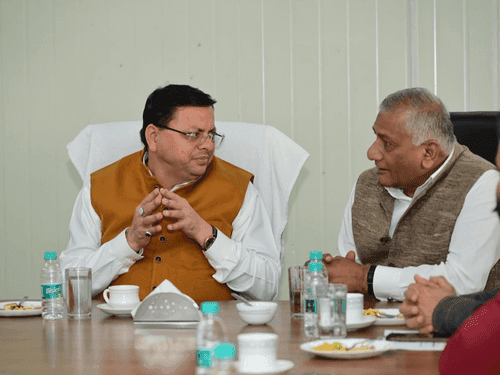 Union Minister of State General (Retd) VK Singh took a review meeting of relief and rescue operations