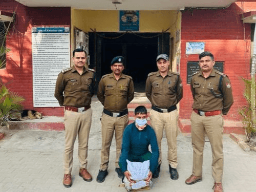 Dehradun Police arrested smuggler with 02 kg of illegal charas