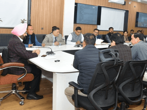 Chief Secretary held a meeting to resolve issues related to railways