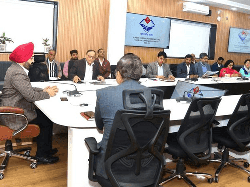 Chief Secretary reviewed the work being done under the Special Assistance Scheme to the States
