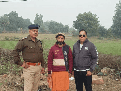 Almora Police recovered a young man who went missing from home to live a spiritual life