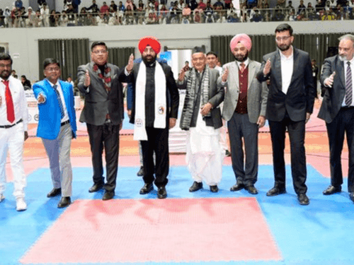 Governor Gurmit Singh inaugurated the 7th International Taekwondo Championship-2023