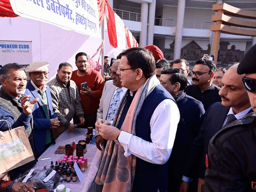 CM Dhami participated in the program organized at Himalayan Cultural Center, Garhi Cantt