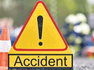 Huge collision between car and bike rider, painful death of young man