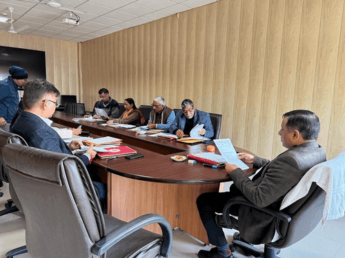 The meeting of the Journalists Welfare Fund Committee was held under the chairmanship of the Director General of Information
