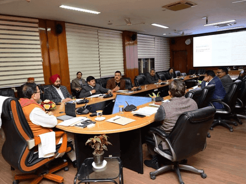 UIIDB meeting organized under the chairmanship of CM Dhami