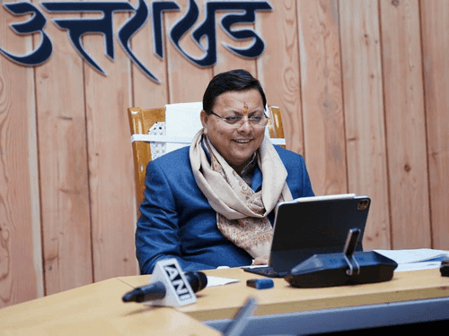 CM Dhami interacted with the women beneficiaries of Tehri Garhwal district
