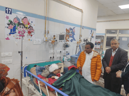 Health Minister Dr. Dhan Singh Rawat wished for the well-being of 12-year-old Nikhil, who was injured in the attack by a leopard
