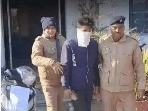 The accused who committed theft incidents is in the custody of Dehradun Police
