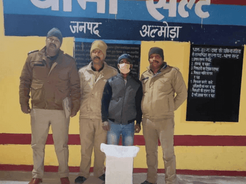 Almora Police takes swift action against liquor sellers