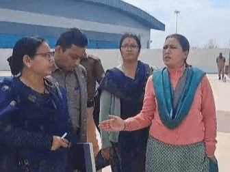 Sports Minister did a surprise inspection of the international stadium