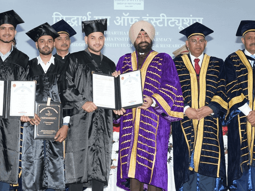 Governor Gurmit Singh participated in the convocation ceremony here as chief guest