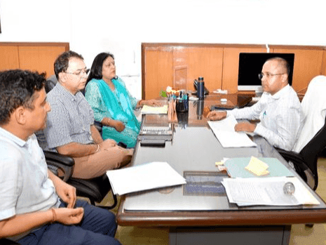 A review of the preparations made by the drinking water department was done at the secretariat