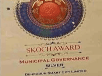 Dehradun Smart City won the Scotch Award 2024