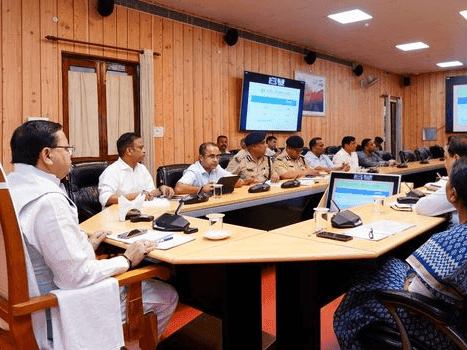 CM Dhami thoroughly reviewed the law and order situation of the state