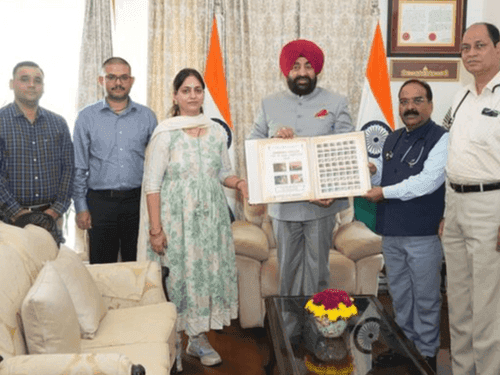 Governor Gurmit Singh unveiled the public awareness campaign "TB Seal"