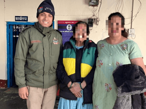 Chamoli Police reunited mother and daughter who were separated
