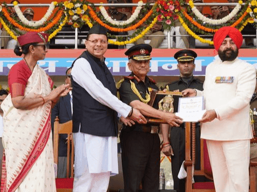 CM Dhami participated in the 'Devbhoomi Silver Festival Program'