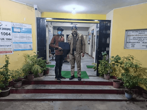 Haridwar Police took action against the DJ operator for playing DJ till late night