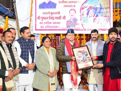 CM Dhami offered prayer at Omkareshwar Temple, Ukhimath
