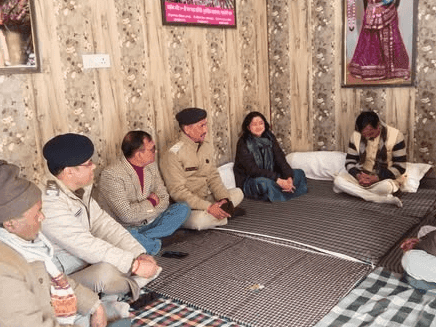 SP Uttarkashi inspected the Yamunotri Dham Yatra route