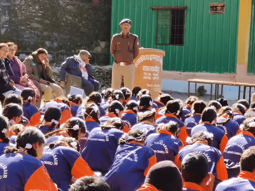 Awareness program organized by Chamoli Police