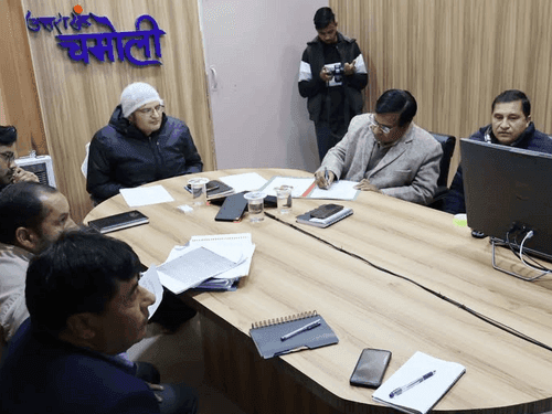 Chamoli- First randomization of polling personnel done in district office