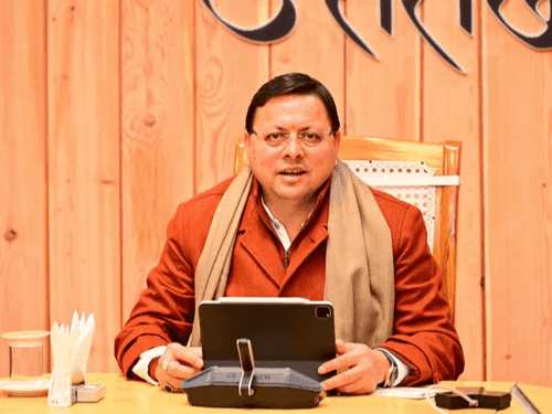 CM Dhami held a high level meeting with officials