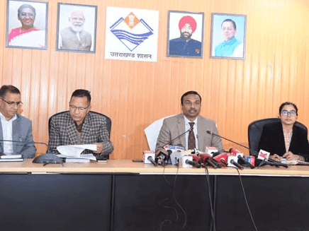 Additional Chief Electoral Officer held a press conference in the media center