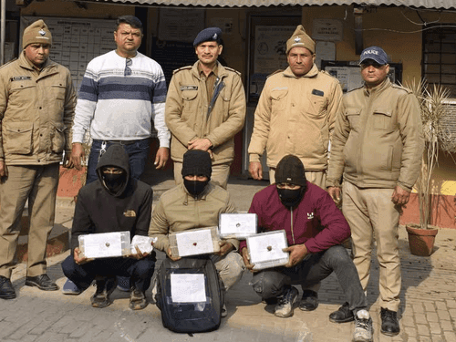 Doon Police arrested three accused with stolen jewellery