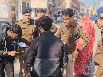 Haridwar Police installed safety wire rings on two-wheelers