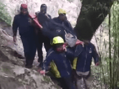 SDRF rescued 03 trekkers trapped in the forest