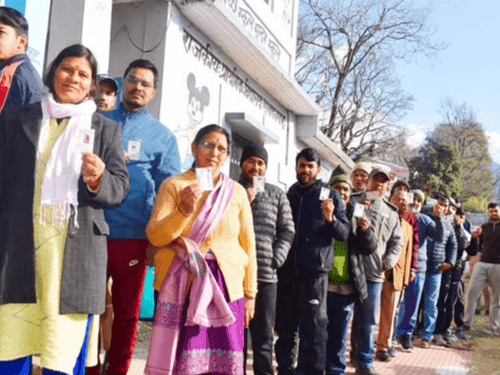 Voting was conducted peacefully at polling stations