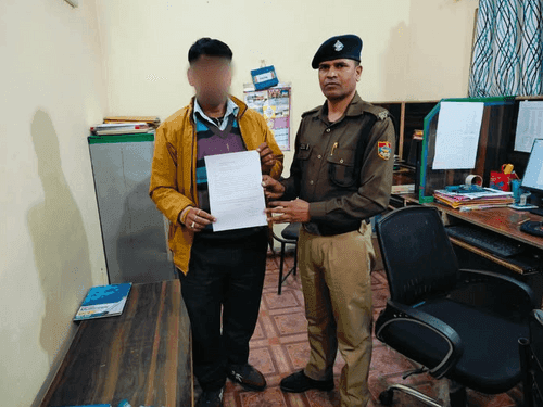 Tehri Garhwal Cyber Cell Team became an angel for the victim