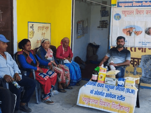 Veterinary camp was organized in village Muwani