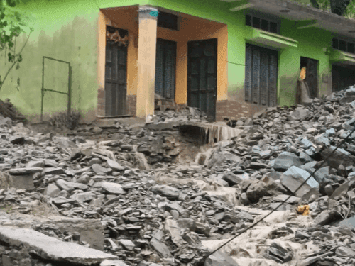 Cloudburst reported in Uttarkashi, relief teams on the spot