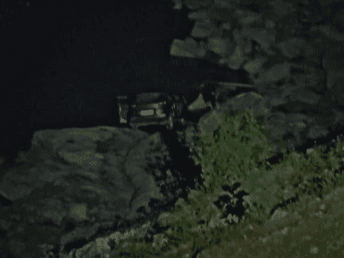 Accident on Kedarnath highway, car falls near river after rockslide