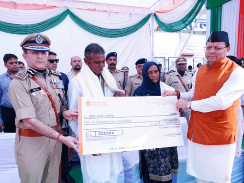 CM Pushkar Singh Dhami pays tribute on Police Commemoration Day