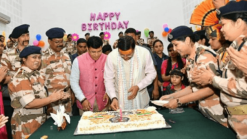 CM Dhami participated in the program organized by ITBP on Sankalp Diwas