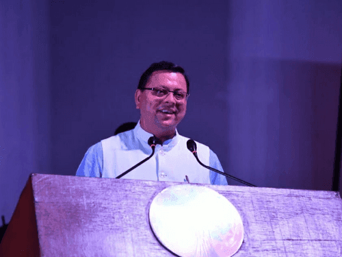 CM Dhami participated in the annual function of Selaqui International School