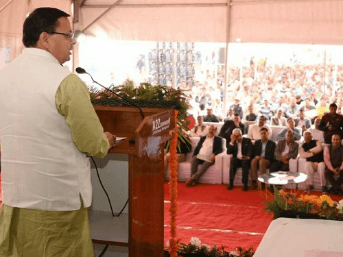 CM Dhami inaugurated 60 mobile veterinary hospital units